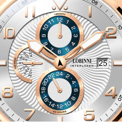 Đồng hồ nam chính hãng Lobinni No.16053-2