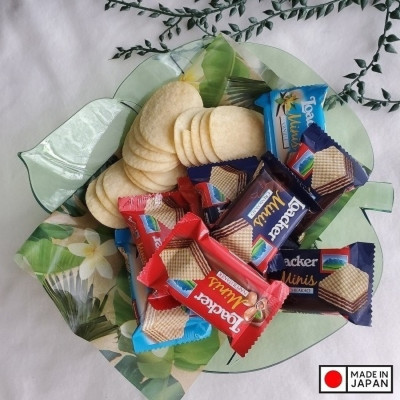 Đĩa nhựa pha lê hình chiếc lá Yamada Monstera - Hàng Nội Địa Nhật Bản