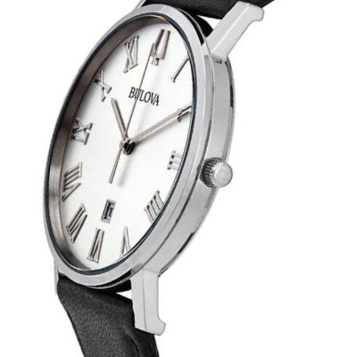 Đồng Hồ Nam Bulova Dây Da 96B312 - Mặt Trắng