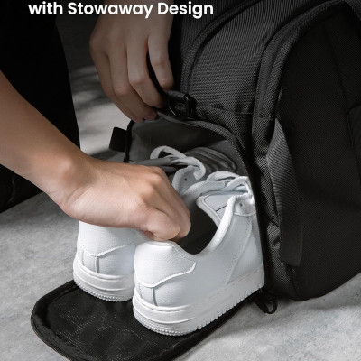 Túi Xách Tomtoc (Usa) Navigator - T31 Travel Duffel Black T31M1D1