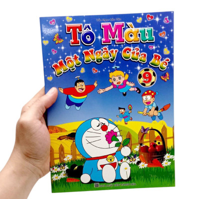 Sách - Tô Màu - Một Ngày Của Bé - Tập 9 (Tái Bản)