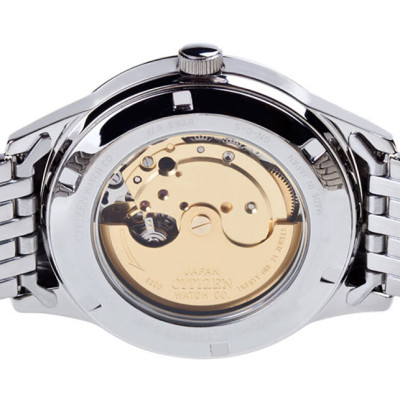 Đồng Hồ Nam Citizen Dây Thép Không Gỉ NH7500-53A - Mặt Trắng (Sapphire)