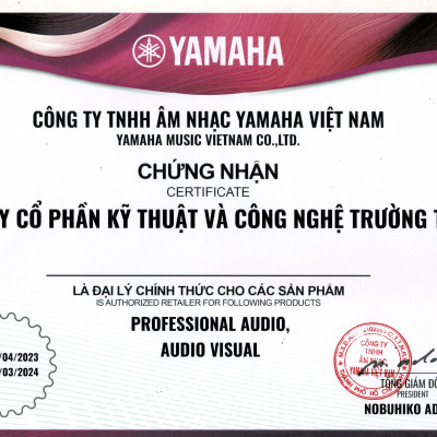 Bộ loa Yamaha STAGEPAS 600BT - Hàng Chính Hãng