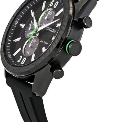 Đồng Hồ Nam Citizen Dây Cao Su CA0667-12E - Mặt Đen