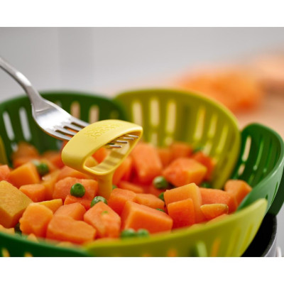 Vỉ hấp gấp gọn Joseph Joseph Duo (Green) - 006223