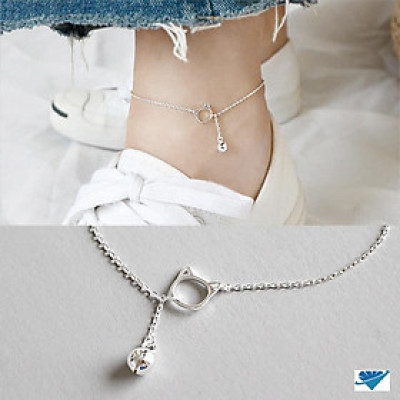 Lắc chân bạc Ý mèo nhỏ xinh MS98