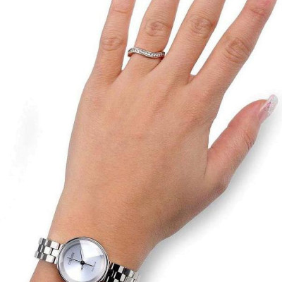 Đồng Hồ Nữ Citizen Dây Thép Không Gỉ EW5500-57A - Mặt Trắng (Sapphire)