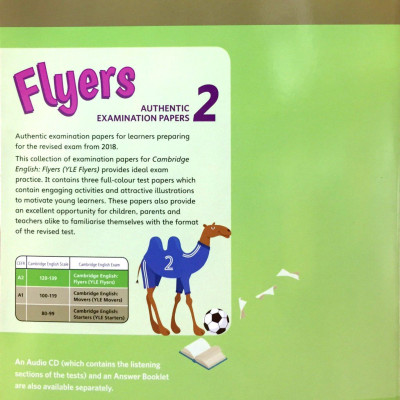 Cambridge English Flyers 2 for Revised Exam From 2018 Student