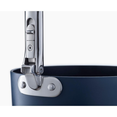 Quánh chống dính kèm nắp Ceramic Joseph Joseph Space 19cm/3qt - 010503, có thể gấp gọn tiện lợi, chống dính an toàn