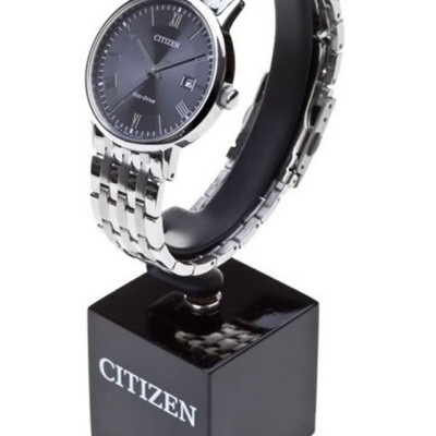 Đồng Hồ Nữ Citizen Dây Thép Không Gỉ EW1580-50E - Mặt Đen (Sapphire)