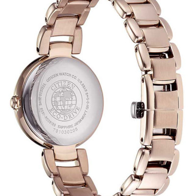 Đồng Hồ Citizen Nữ Dây Kim Loại Máy Eco-Drive EM0533-82Y - Mặt Xà Cừ (Sapphire)