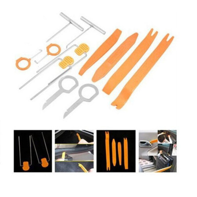 Bộ dụng cụ tháo nội thất ô tô 12 món - Tặng 1 bộ dán gương hậu