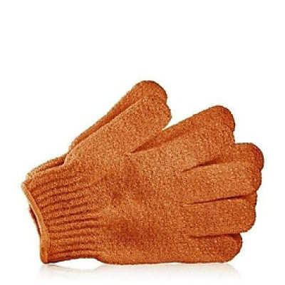 Găng tay tắm Cơ Thể tế bào chết Bao tay tẩy da chết Loại Xịn (1 đôi) có móc treo