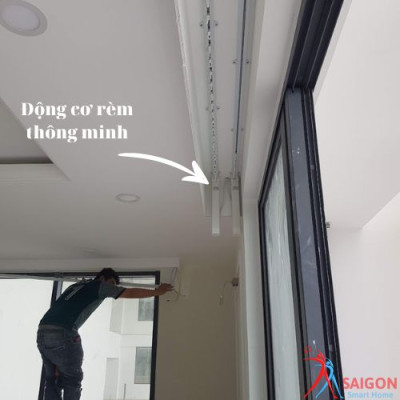 Động cơ rèm vải thông minh Lumi/ Hàng chính hãng