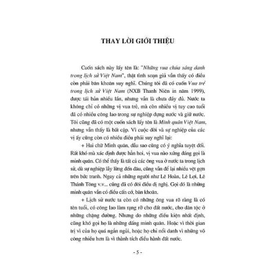 Sách - Những Vua Chúa Sáng Danh Trong Lịch Sử Việt Nam - Vũ Ngọc Khánh - VIETNAMBOOK