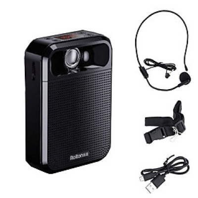 SOAYI Máy Trợ Giảng FM Hỗ Trợ Nghe Nhạc Bluetooth 5.0 Rolton K700 - Hàng Nhập Khẩu