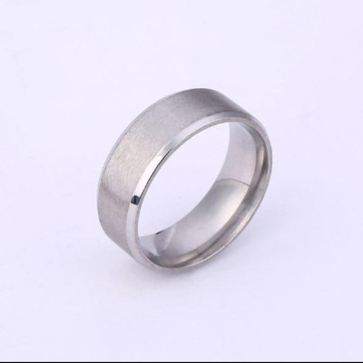 Nhẫn nam trơn vuông nhiều màu cao cấp thời trang thép không gỉ trangsucpt Cao Su Voi