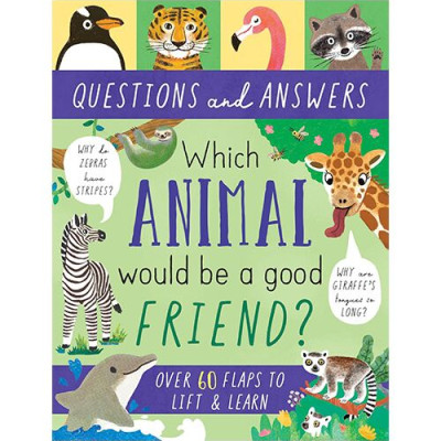 Laege Question and Answer Flap Book - Animals by  Rachel Moss