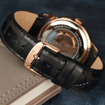 Đồng Hồ Nam I&W Carnival 527G1 Chính Hãng Full Box Chống Nước Kính Chống Xước Dây Da Cao Cấp BH 60T (Máy Cơ Tự Động)