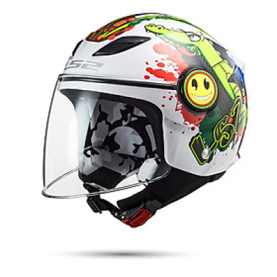 Mũ Bảo Hiểm Trẻ Em 3/4 Một Kính LS2 OF602 Funny - GARA20