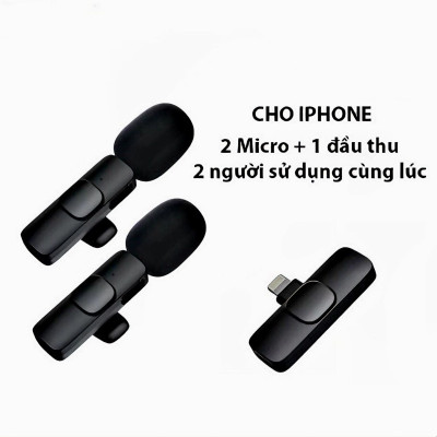Micro thu âm dùng quay tiktok, quay video, livetream K9 (Tặng kèm 1 món quà tri ân)- Hàng chính hãng