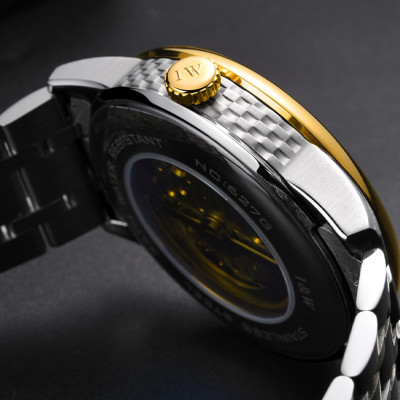 Đồng Hồ Nam I&W Carnival 627G Chính Hãng Full Box Chống Nước Kính Chống Xước Dây Thép Cao Cấp BH 60T (Máy Cơ Tự Động)