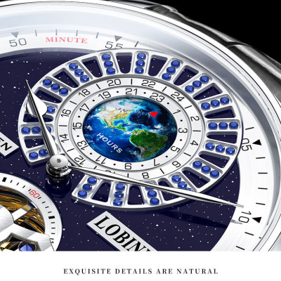 Đồng hồ nam chính hãng Lobinni No.16038-3