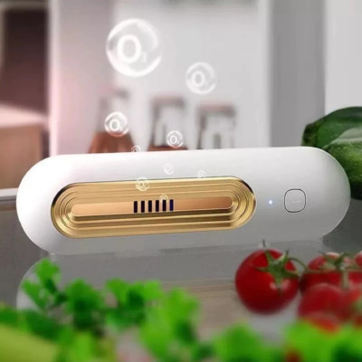 Máy Khử Mùi Tủ Lạnh Máy Lọc Không Khí Mini Diệt Khuẩn 2in1 Tạo Ion Tích Hợp Công Nghệ Ozone