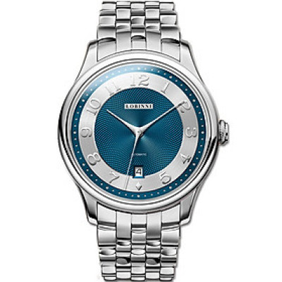 Đồng hồ nam chính hãng LOBINNI L9023-10 full box,hàng mới 100% ,kính sapphire chống nước,chống xước,dây kim loại Thép không gỉ 316L,máy cơ ( Automatic),bảo hành 24 tháng