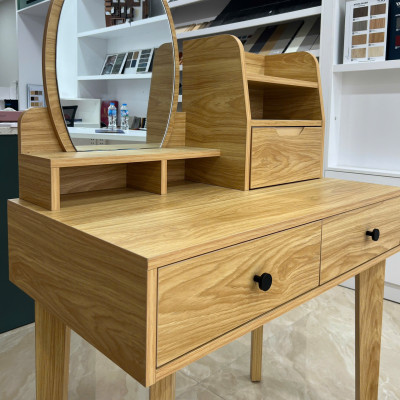 Bàn trang điểm phòng ngủ hiện đại BLUEWOOD BTD-001 gỗ MDF lõi xanh chống ẩm