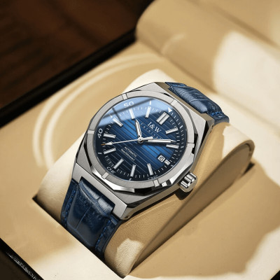 Đồng hồ nam chính hãng IW CARNIVAL IW711G-3 Kính sapphire ,chống xước,Chống nước ,Bảo hành 24 tháng,Máy cơ (Automatic),dây da cao cấp