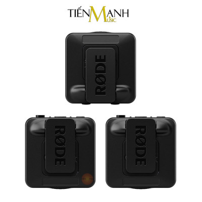 Micro Rode Wireless Pro 2 Phát 1 Thu - Mic Không Dây Thu Âm Livestream, Phỏng vấn Ngoài Trời Microphonen Hàng Chính Hãng