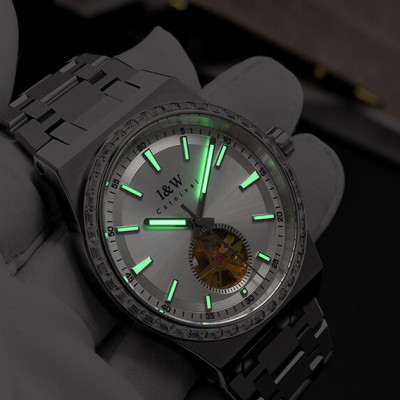 Đồng hồ nam chính hãng IW Carnival IW761G-4 ,kính sapphire,chống xước,chống nước 50m,Bh 24 tháng,máy cơ (automatic)