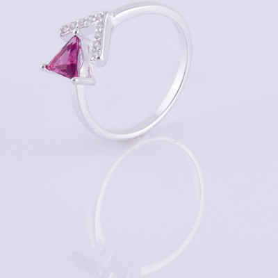 Nhẫn nữ trang sức bạc Ý S925 Bạc Xinh- Mũi tên tình yêu RR1311