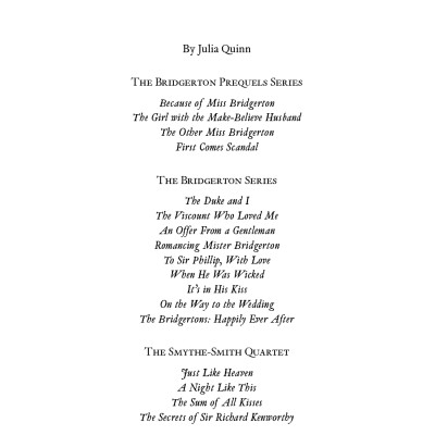 Bridgertons 4: Romancing Mister Bridgerton