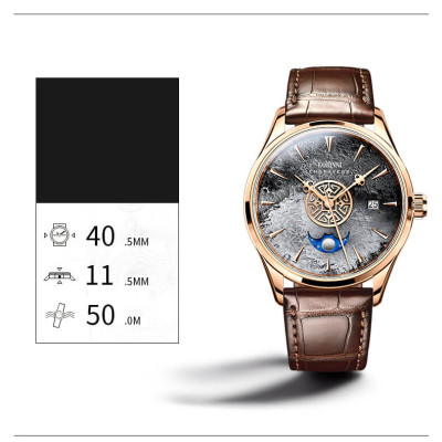 Đồng hồ nam chính hãng Lobinni No.17015-1