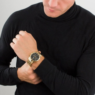 Đồng Hồ Nam Citizen Dây Thép Không Gỉ AN8052-55E - Mặt Đen