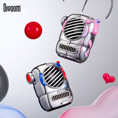 Loa Bluetooth Divoom Spark-Pop công suất 5W, thiết kế ấn tượng dung lượng pin 1000mAh - Hàng chính hãng