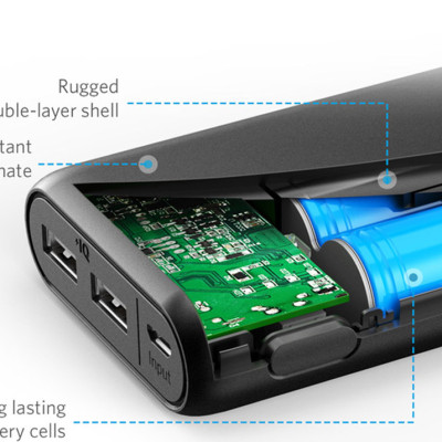 Pin Sạc Dự Phòng Anker PowerCore 20100mAh - A1271H11 / A1271011 (Đen) - Hàng Chính Hãng