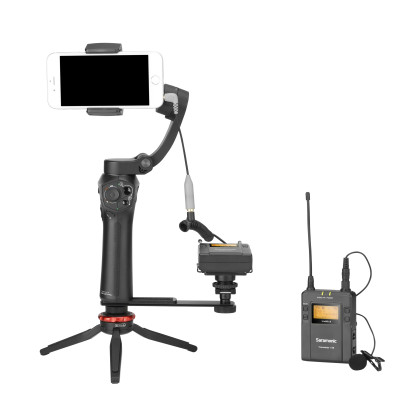 Bộ Micro Thu Âm Không Dây Saramonic Uwmic9 Kit1 - Quay Phim / Vlog / Livestream - Hàng Chính Hãng 