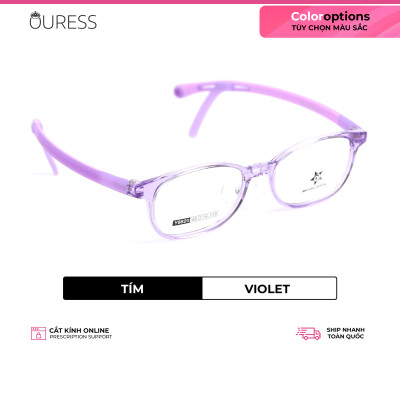 Gọng kính nhựa thời trang trẻ em unisex siêu nhẹ siêu bền OURESS Y8820
