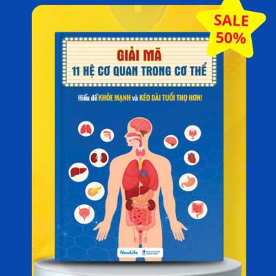 Combo 2 cuốn Liệu pháp dinh dưỡng cho mọi loại bệnh + giải mã 11 hệ cơ quan trong cơ thể