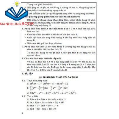 SÁCH - Toán thông minh & phát triển 8 (dùng chung cho các bộ sgk hiện hành)