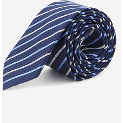 Cà Vạt Nam Titishop CA18 (140 x 5.5 cm) - Xanh Dương