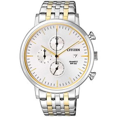 Đồng Hồ Nam Citizen Dây Thép Không Gỉ AN3614-54A - Mặt Trắng