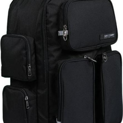 Balo laptop Simplecarry R-City Black