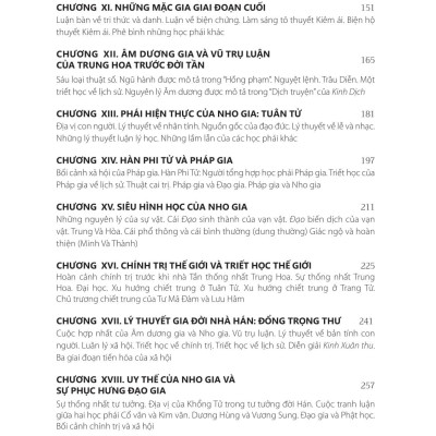 Sách - Lược Sử Triết Học Trung Hoa - A Short History Of Chinese Philosophy - Bìa Cứng