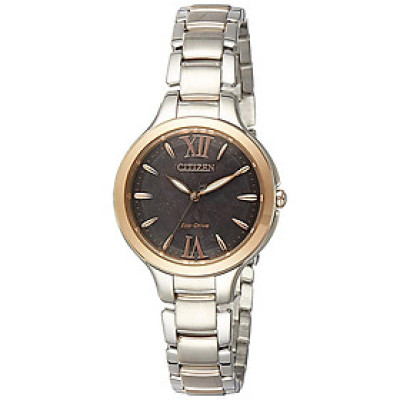 Đồng Hồ Nữ Citizen Dây Thép Không Gỉ EP5996-53H - Mặt Xám (Sapphire)