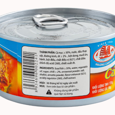 Combo 4 hộp Cá chiên sốt ớt 175g