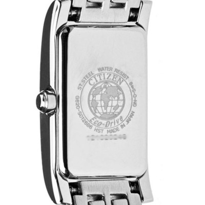 Đồng Hồ Nữ Citizen Đính Đá Swarovski Dây Thép Không Gỉ EG2025-75A - Mặt Trắng